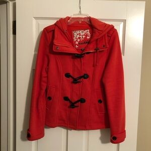 Sebby Women's Bold Orange Utility Jacket